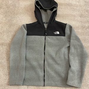 Boys North Face Zip Up Jacket